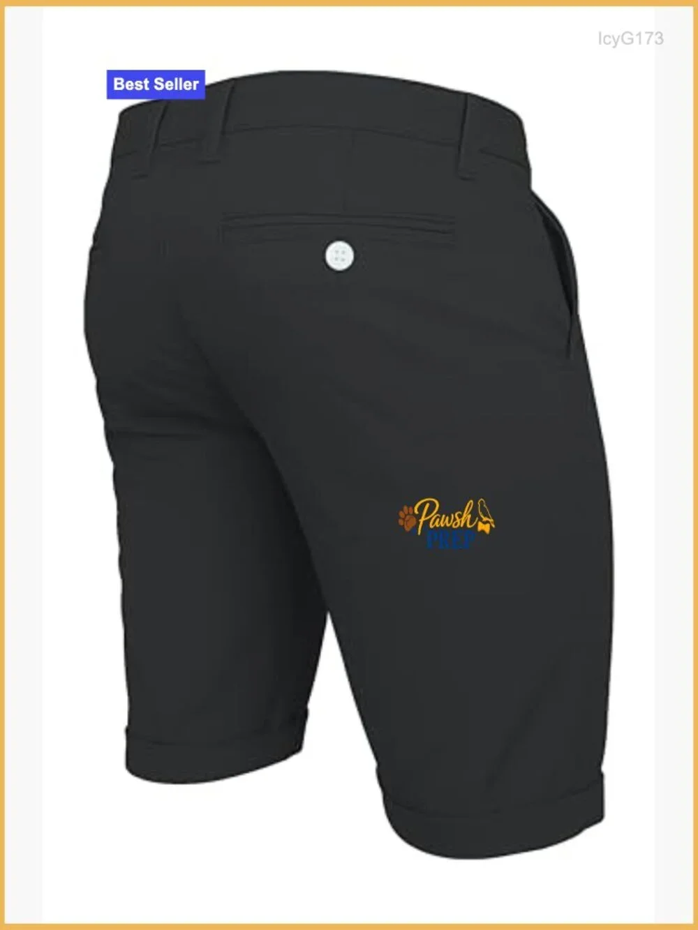 Men's Cotton Chino Cargo Shorts Flat Front Casual Half Pant